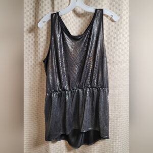 Women's Reitmans sparkly little black top